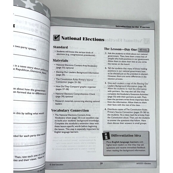 Elections Series: Elections : Grades 4-8  Color CD Included - Picture 4 of 11